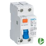 INTERRUPTOR DIFERENCIAL 2X25A, 30MA, AC, SERIE LN1, CHINT