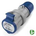 ENCHUFE INDUSTRIAL HEMBRA VOLANTE 2P+T 16A 220V IP44 SCAME