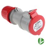 ENCHUFE INDUSTRIAL HEMBRA VOLANTE 3P+N+T 16A 380V IP44 SCAME