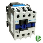 CONTACTOR TETRAPOLAR 4X9A 4KW AC3/380V CONTROL 220Vac LINEA NC1-0904 CHINT