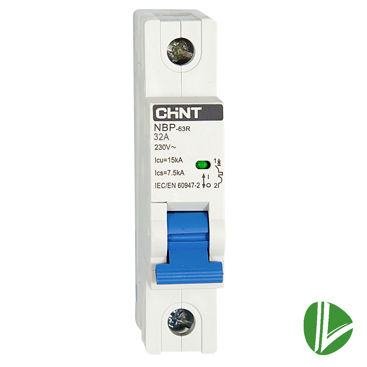 INTERRUPTOR AUTOMATICO 1P X 32A 15KA RIEL DIN NBP-63R CHINT