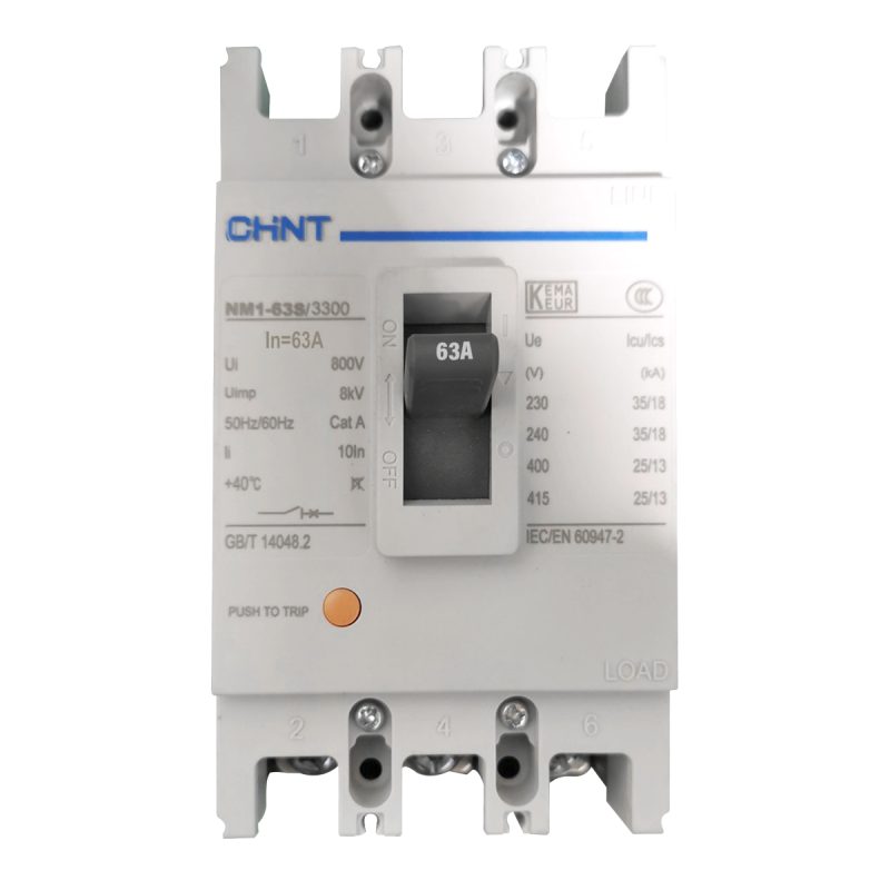 Interruptor moldeada 3X 63A 3P 15K IP30, ideal para seccionar circuitos en aplicaciones industriales y comerciales, garantizando seguridad y confiabilidad.