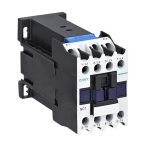 CONTACTOR TETRAPOLAR 4X12A control 24VDC ideal para controlar y proteger circuitos de motores y sistemas eléctricos. Alta durabilidad, protección confiable.