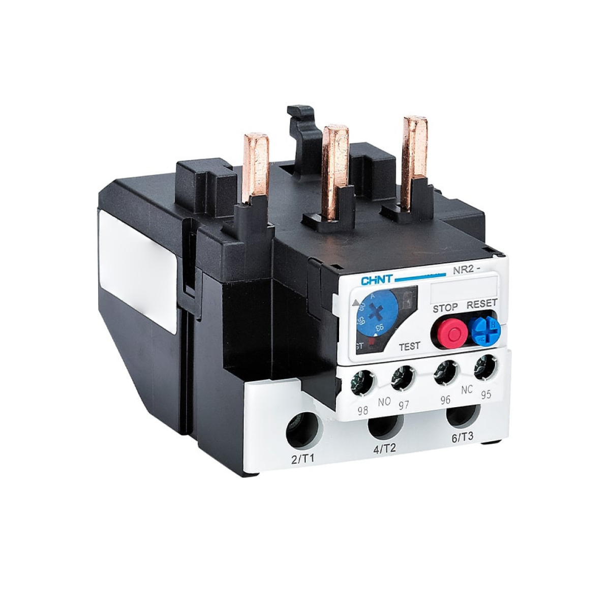 Rele Termico contactor 12A ajustable para protección de motores eléctricos. Ideal para evitar sobrecargas y daños, compatible con NC1.