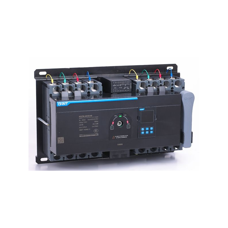 transferencia automática 4P 630A ATSE tipo CB 400V 65KA rele y breaker Conmutación eficiente y segura, ideal para instalaciones industriales y comerciales